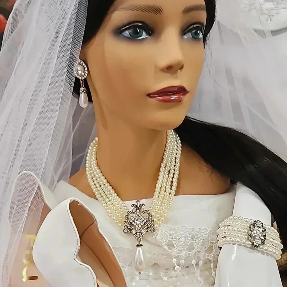 Shower Me With Pearls is a Unique One-Of-A-Kind Tiara Bundle - Picture 5 of 17